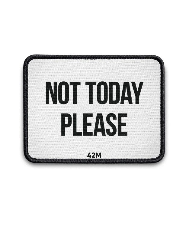 42M BOARD WHITE NOT TODAY