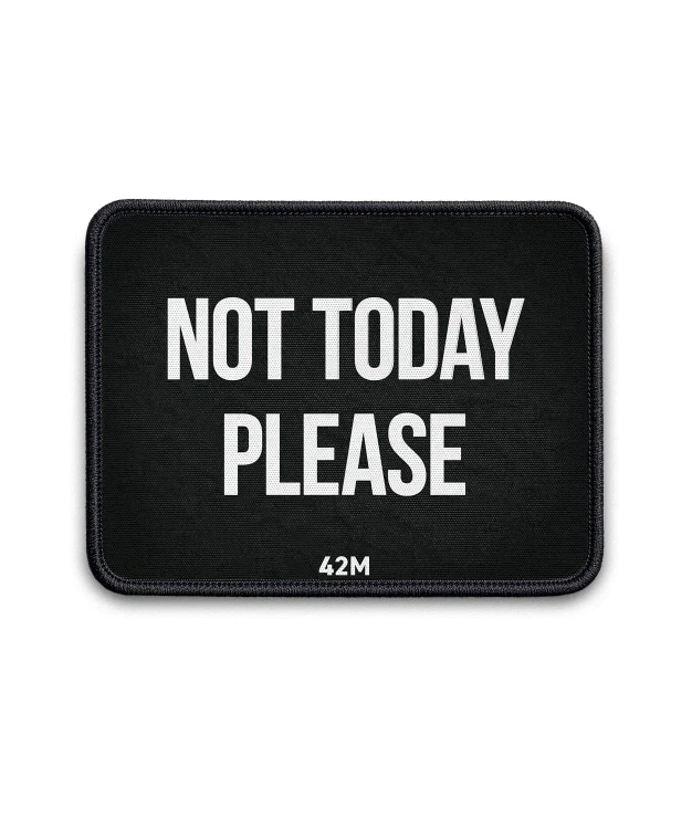 42M BOARD BLACK NOT TODAY