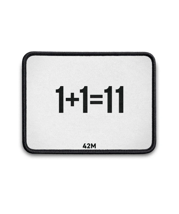 42M BOARD WHITE 1+1=11