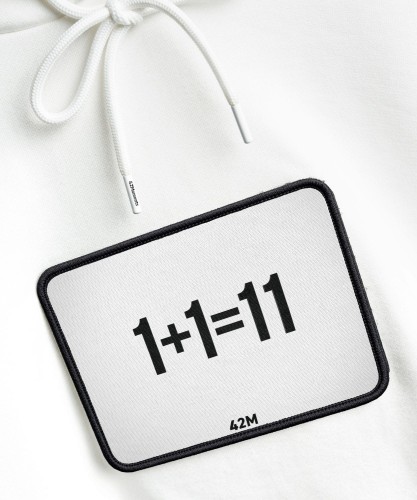 42M BOARD WHITE 1+1=11
