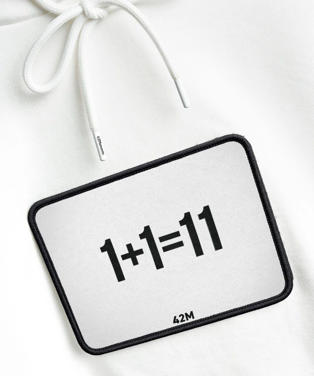 42M BOARD WHITE 1+1=11