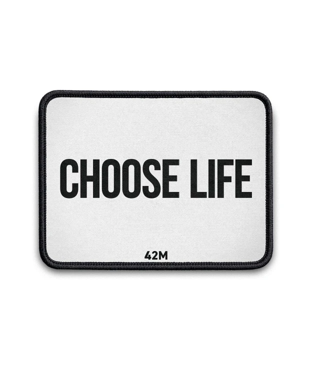 42M BOARD WHITE CHOOSE LIFE