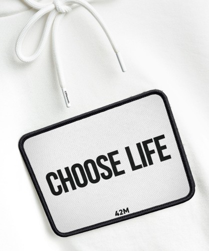 42M BOARD WHITE CHOOSE LIFE